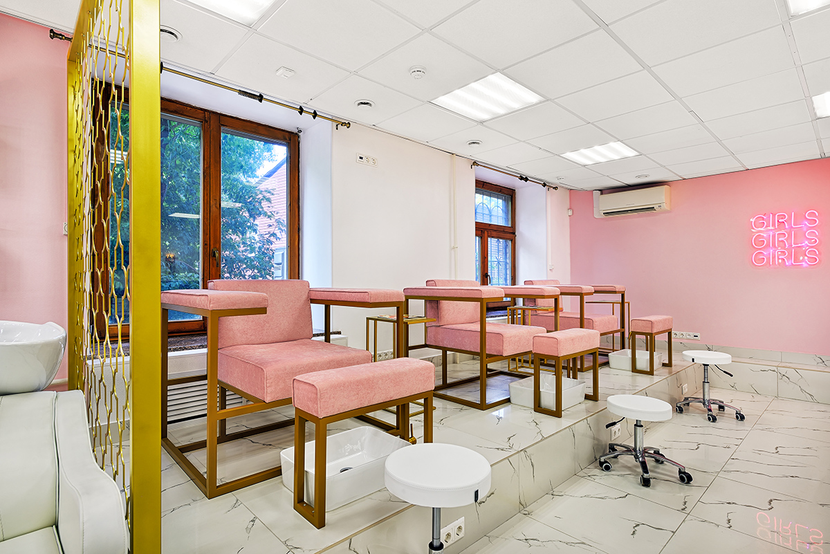 кабинет для педикюра в салоне красоты