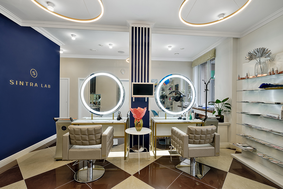 интерьер салона красоты