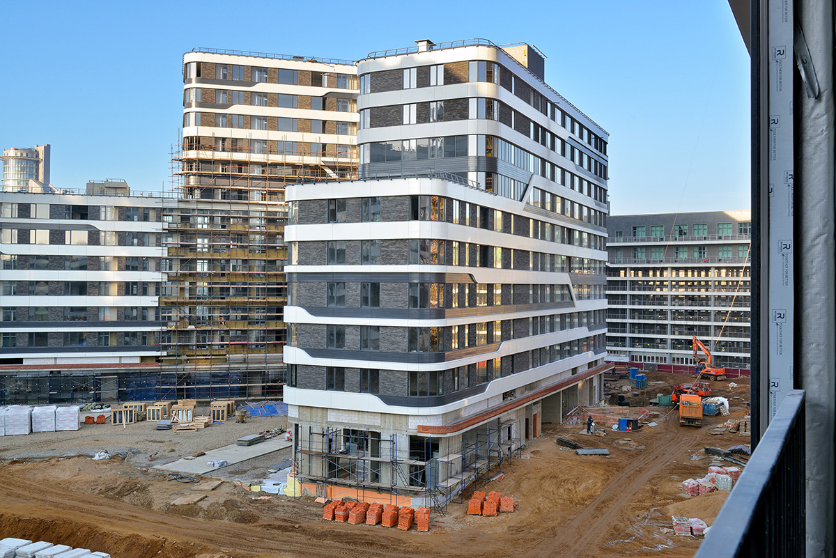 строительство жилого здания