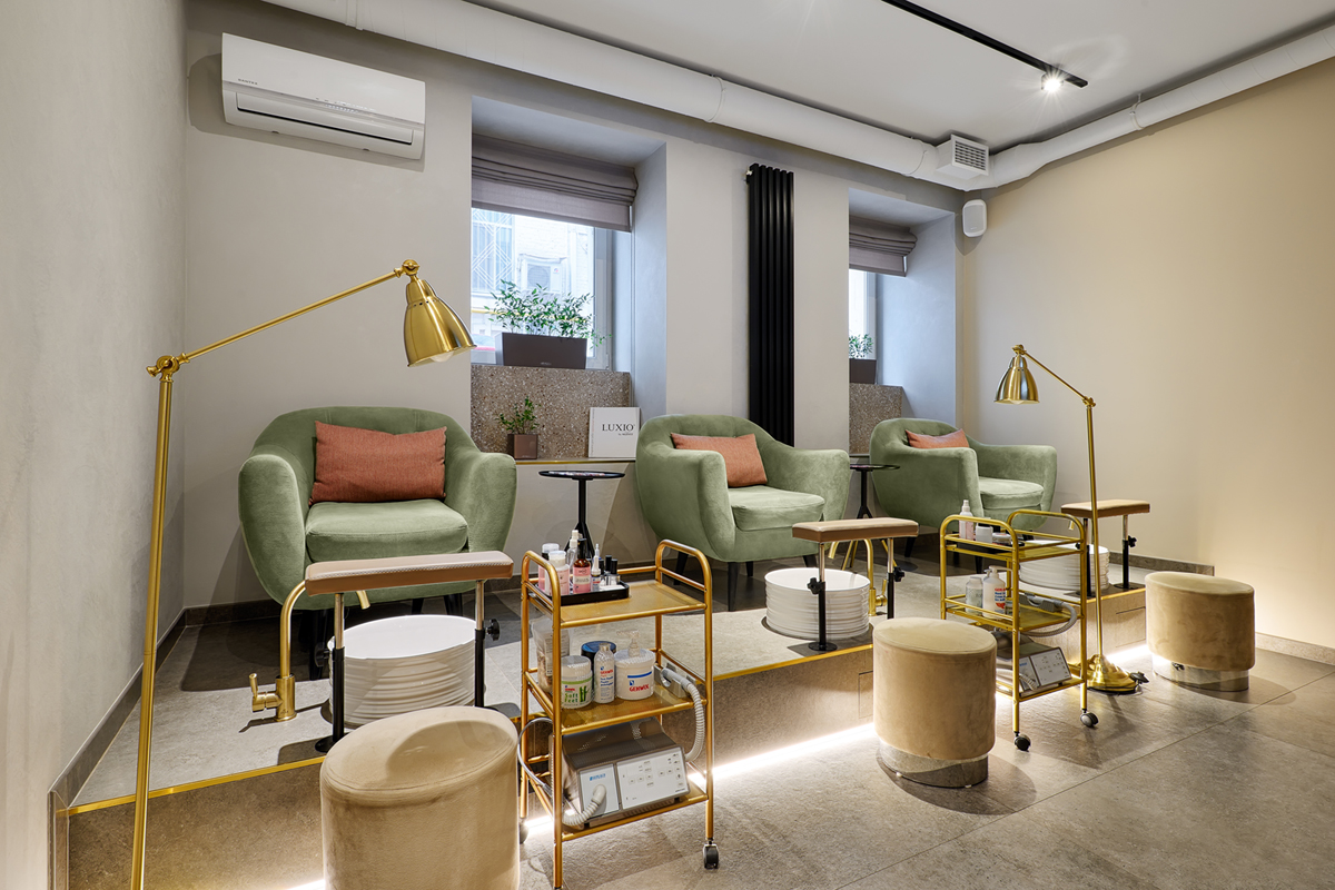 педикюрный кабинет в салоне красоты