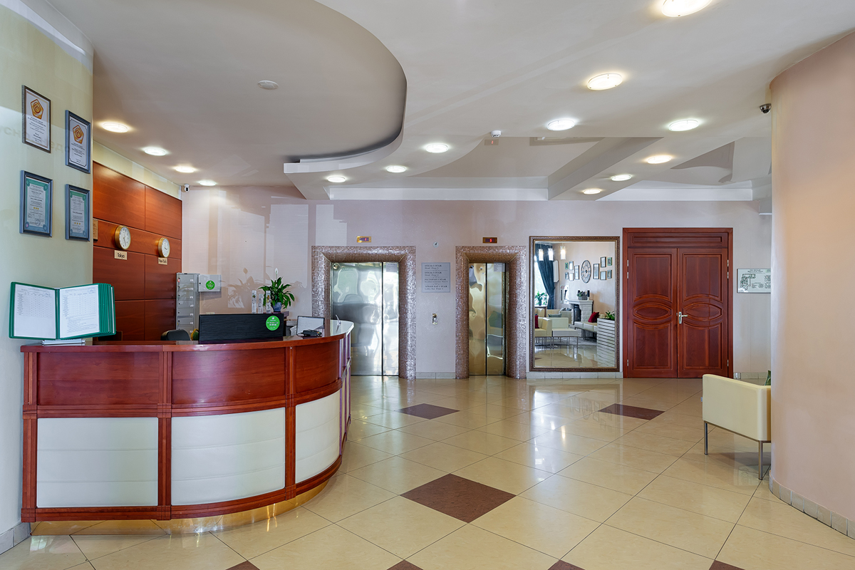 ресепшен отеля