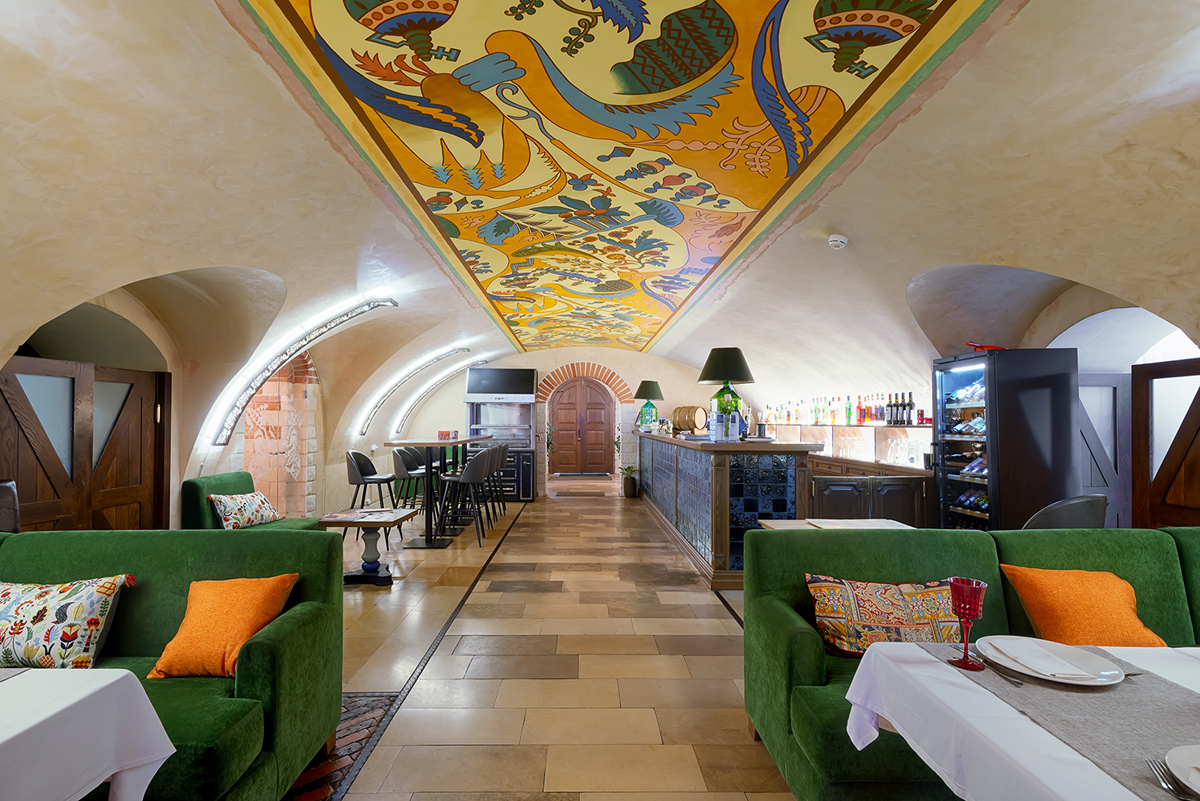 интерьер ресторана